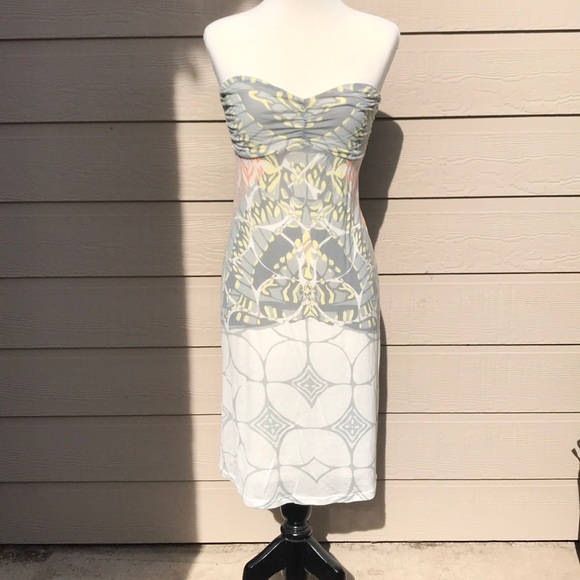 Free People Dresses & Skirts - {Free People} VINTAGE Strapless Dress 💐